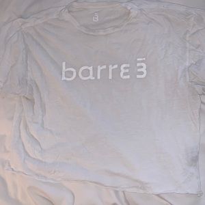 Barre3 crop tee